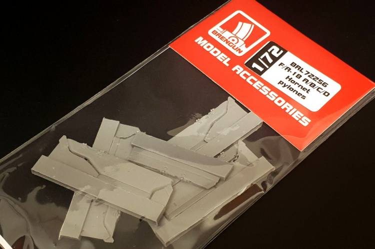 BRENGUN 1/72 72256 F/A-18 A/B/C/D HORNET PYLONES