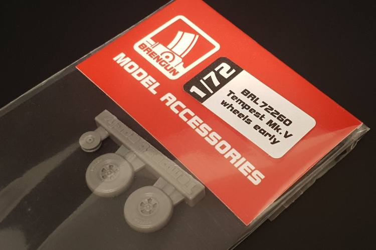 BRENGUN 1/72 72260 TEMPEST MK.V WHEELS EARLY