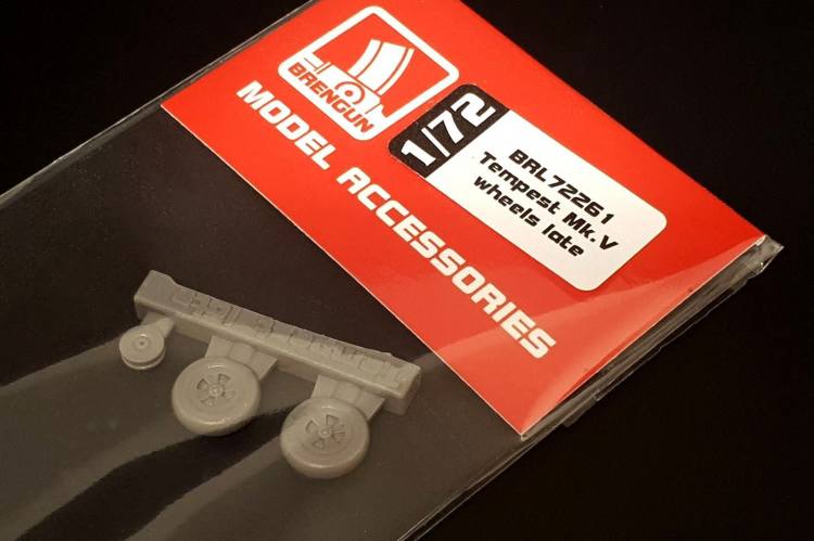 BRENGUN 1/72 72261 TEMPEST MK.V WHEELS LATE