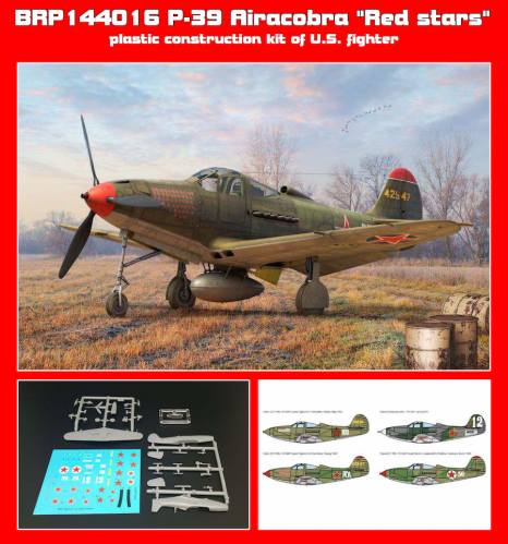 BRENGUN 1/144 144016 P-39 RED STARS 