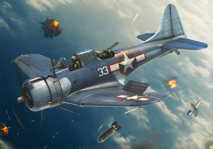 BRENGUN 1/144 144019 SBD-5 DAUNTLESS PACIFIC THEATRE 