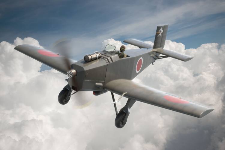 BRENGUN 1/72 72046 KOKUSAI TA-GO JAPANESE SUICIDE PLANE 