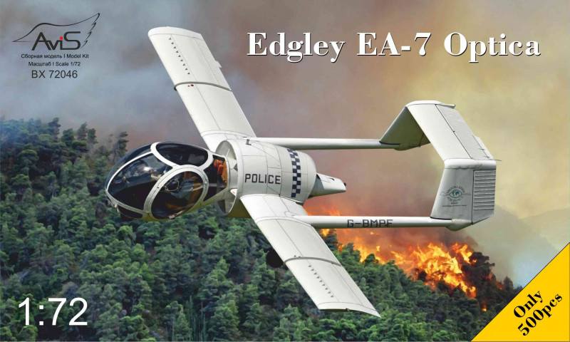 AVIS 1/72 72046 EDGLEY EA-7 OPTICA POLICE