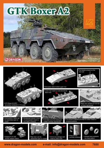 DRAGON 1/72 7680 GTK BOXER A2