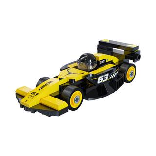 CADA 1/48 C55107W MINI YELLOW CIRCUIT RACING CAR  70 PCS 