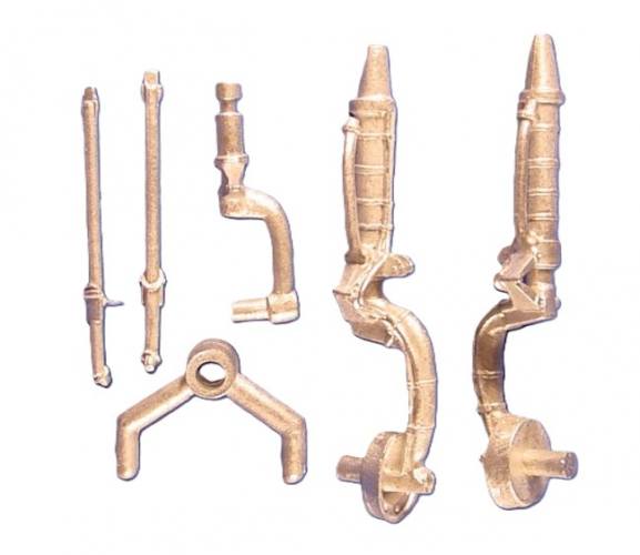 CUTTING EDGE 1/48 CEC48485 B-24 LANDING GEAR
