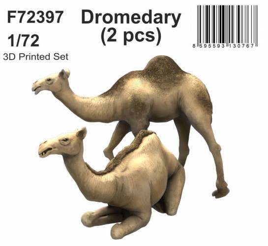 CMK 1/72 72397 DROMEDARY  2 PCS 