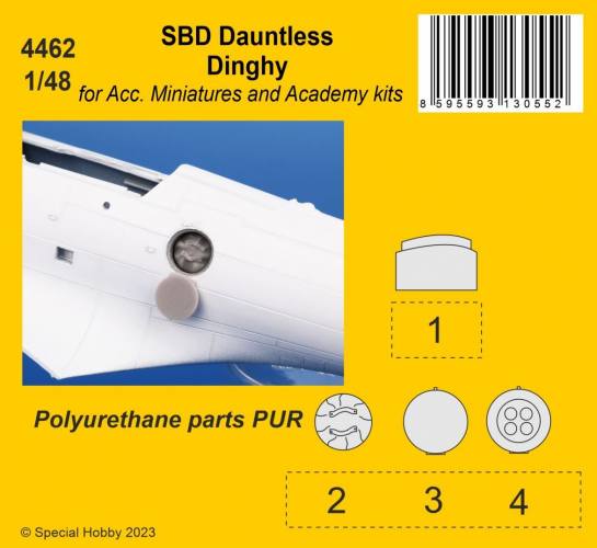 CMK 1/48 4462 SDB DAUNTLESS DINGHY