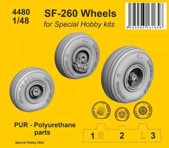 CMK 1/48 4480 SF-260 WHEELS