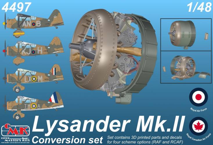 CMK 1/48 4497 LYSANDER MK.II CONVERSION SET