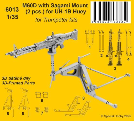 CMK 1/35 6013 M60D WITH SAGAMI MOUNT