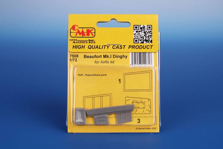 CMK 1/72 7508 BEAUFORT MK.I DINGHY FOR AIRFIX KIT