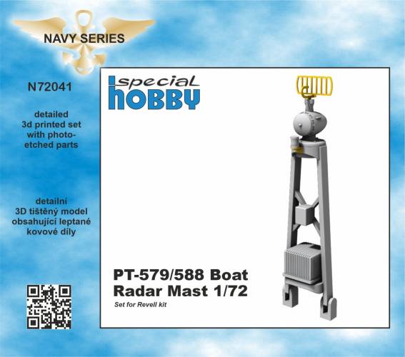 CMK 1/72 72041 PT-579/588 BOAT RADAR MAST