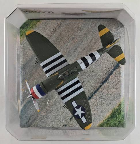 CORGI 1/72 AA33808 P-47D THUNDERBOLT HARRIER - 65TH FIGHTER WING - D-DAY