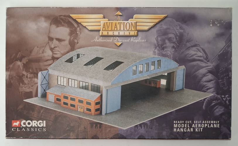 CORGI 1/144 31805 MODEL AEROPLANE HANGAR KIT