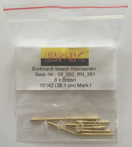 BMK MODELS   BURKHARDT MASCH KLEINSERIEN BEST. -NR.  08 350 RN 381 8X BRITISH  