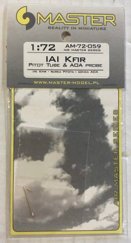 MASTERMODEL 1/72  AM-72-059 IAI KFIR PITOT TUBE   AOA PROBE 