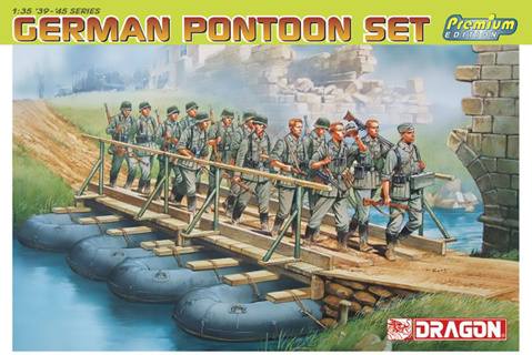 DRAGON 1/35 6532 GERMAN PONTOON SET  PREMIUM EDITION 