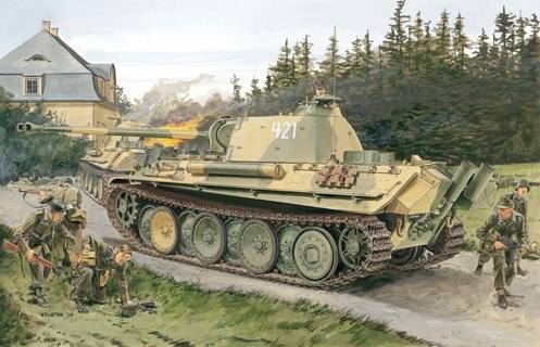 DRAGON 1/35 6602 SD.KFZ.171 PANTHER G ARDENNES 1944