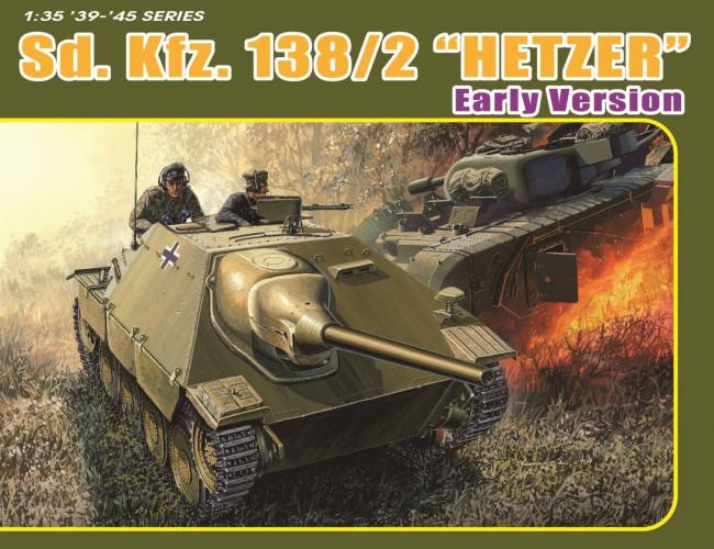 DRAGON 1/35 6708 SD.KFZ. 138/2 HETZER