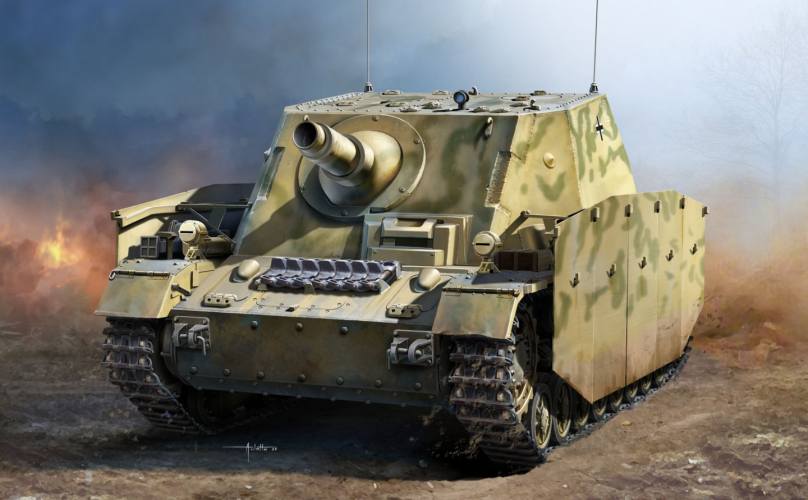 DRAGON 1/35 6992 SD.KFZ.166 STU.PZ.IV BRUMMBAR 