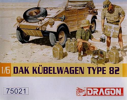 DRAGON 1/6 75021 DAK KUBELWAGEN TYPE 82  UK SALE ONLY 
