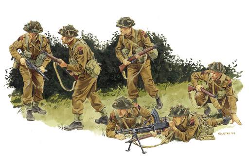 DRAGON 1/35 6212 BRITISH INFANTRY NORMANDY 1944