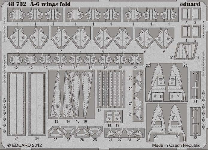 EDUARD 1/48 48732 A-6 WING FOLD