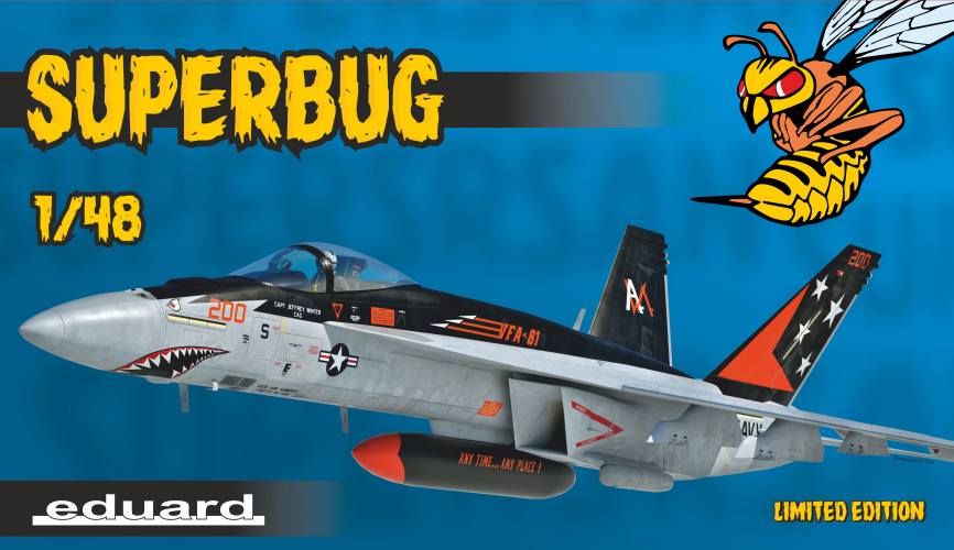 EDUARD 1/48 11129 BOEING F/A-18E SUPER HORNET  SUPERBUG  LIMITED EDITION