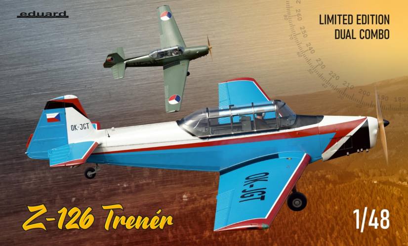 EDUARD 1/48 11156 Z-126 TRENER DUAL COMBO