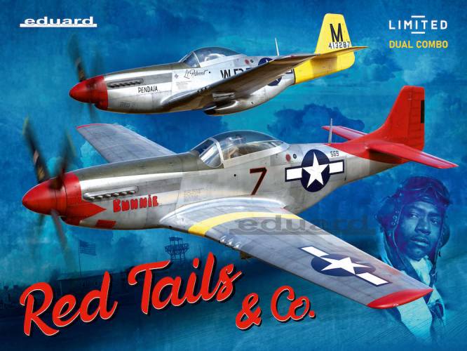 EDUARD 1/48 11159 RED TAILS   CO DUAL COMBO