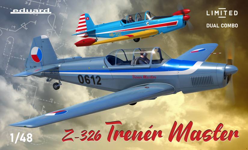 EDUARD 1/48 11167 Z-326 TRENER MASTER DUAL COMBO