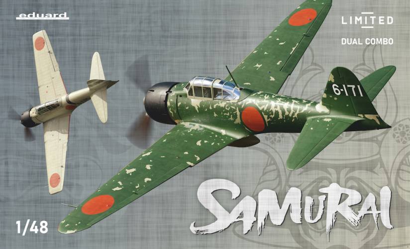 EDUARD 1/48 11168 MITSUBISHI A6M3 ZERO SAMURAI DUAL COMBO 