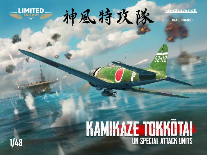 EDUARD 1/48 11184 KAMIKAZE TOKKOTAI DUAL COMBO LIMITED EDITION