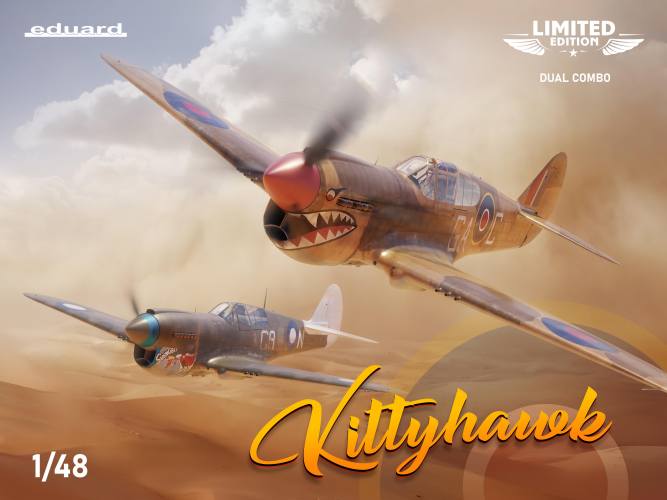 EDUARD 1/48 11187 CURTISS KITTYHAWK DUAL COMBO LIMITED EDITION