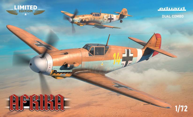 EDUARD 1/72 2112 AFRIKA LIMITED EDITION DUAL COMBO