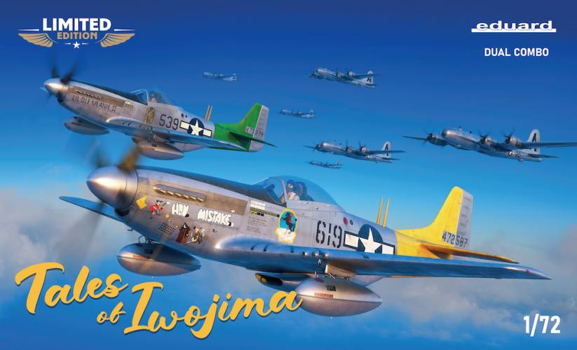 EDUARD 1/72 2152 TALES OF IWOJIMA P-51D MUSTANG