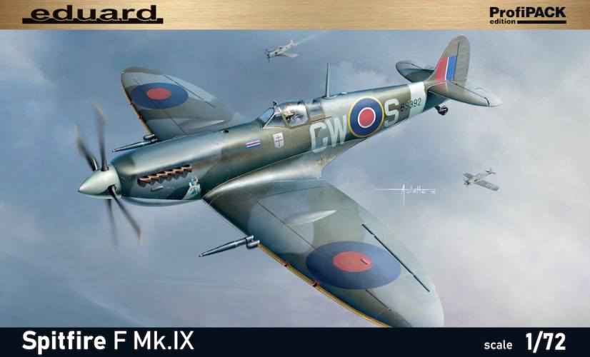 EDUARD 1/72 70122 SPITFIRE F MK.IX PROFIPACK