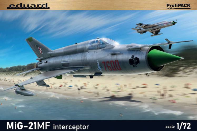 EDUARD 1/72 70141 MIG-21 MF INTERCEPTOR