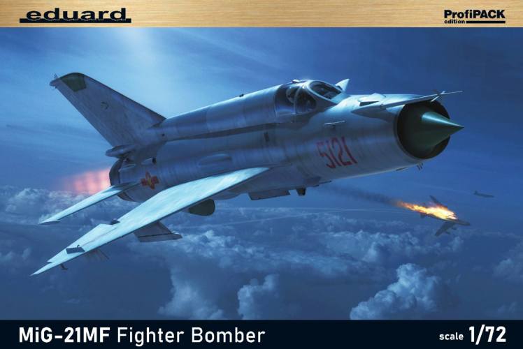 EDUARD 1/72 70142 MIG-21MF FIGHTER BOMBER