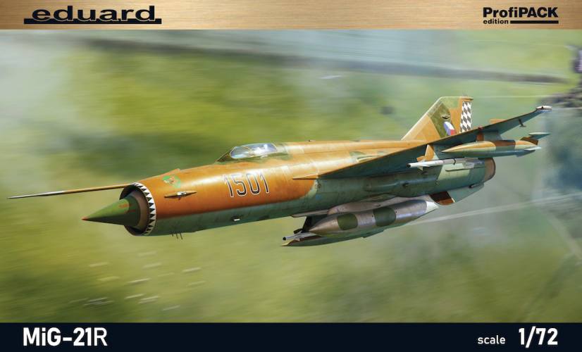 EDUARD 1/72 70147 MIG-21R PROFIPACK EDITION