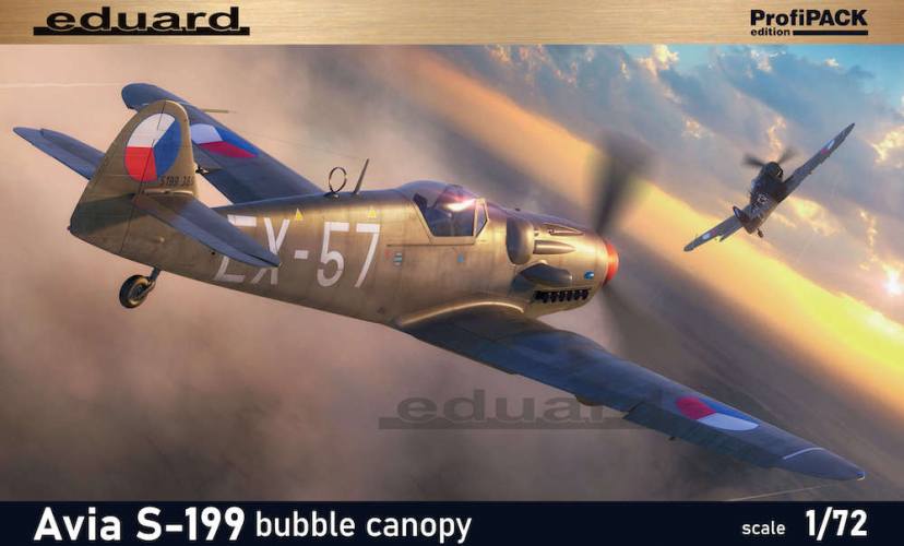 EDUARD 1/72 70151 AVIA S-199 BUBBLE CANOPY 