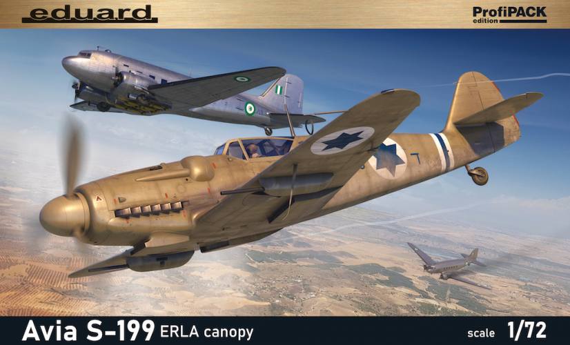 EDUARD 1/72 70152 AVIA S-199 ERLA CANOPY PROFIPACK