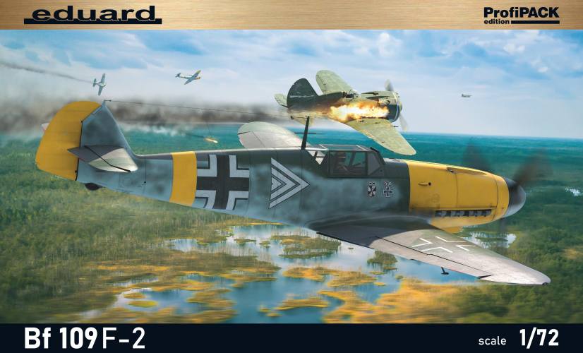 EDUARD 1/72 70154 MESSERSCHMITT BF 109 F-2