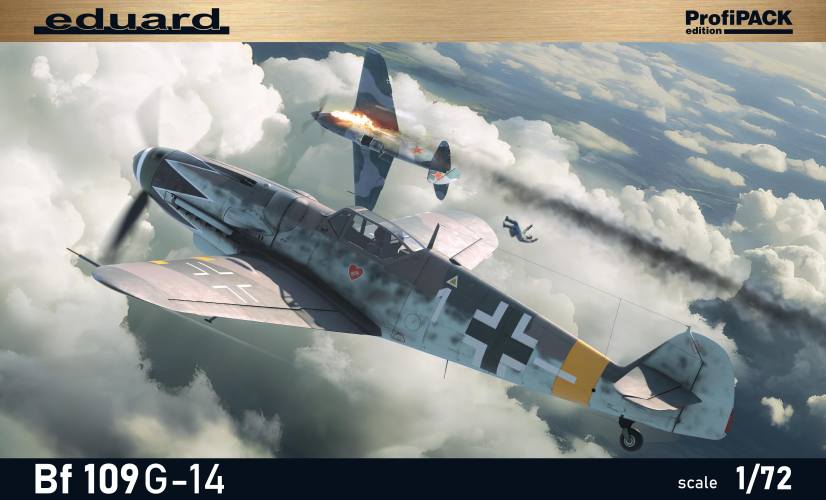 EDUARD 1/72 70161 BF 109G-14