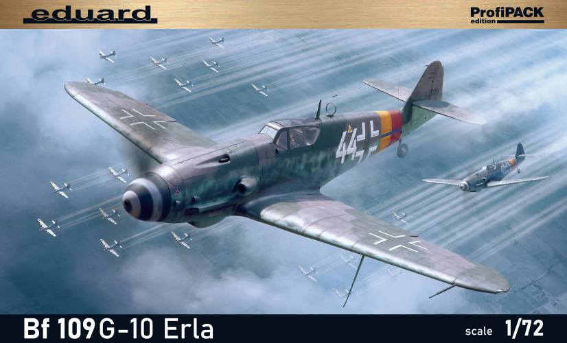 EDUARD 1/72 70162 MESSERSCHMITT BF 109G-10 ERLA