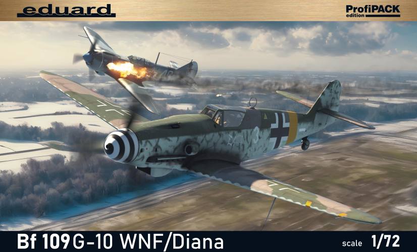 EDUARD 1/72 70164 MESSERSCHMITT BF 109G-10 WNF/ DIANA