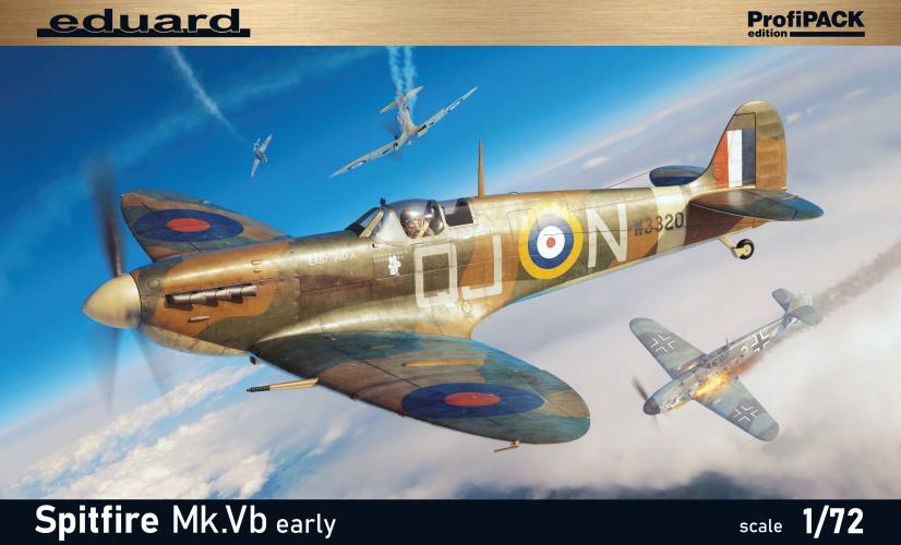 EDUARD 1/72 70205 SPITFIRE MK.VB EARLY PROFIPACK