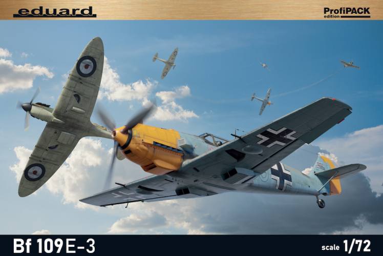 EDUARD 1/72 7032 BF 109E-3