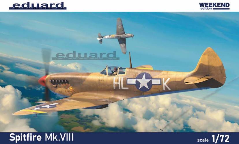 EDUARD 1/72 7462 SPITFIRE MK.VIII